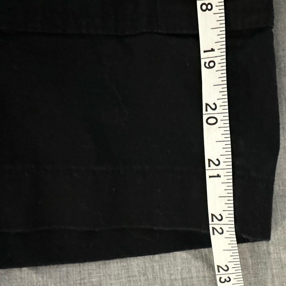 True Religion Men's Black Cargo Shorts - Picture 9 of 11